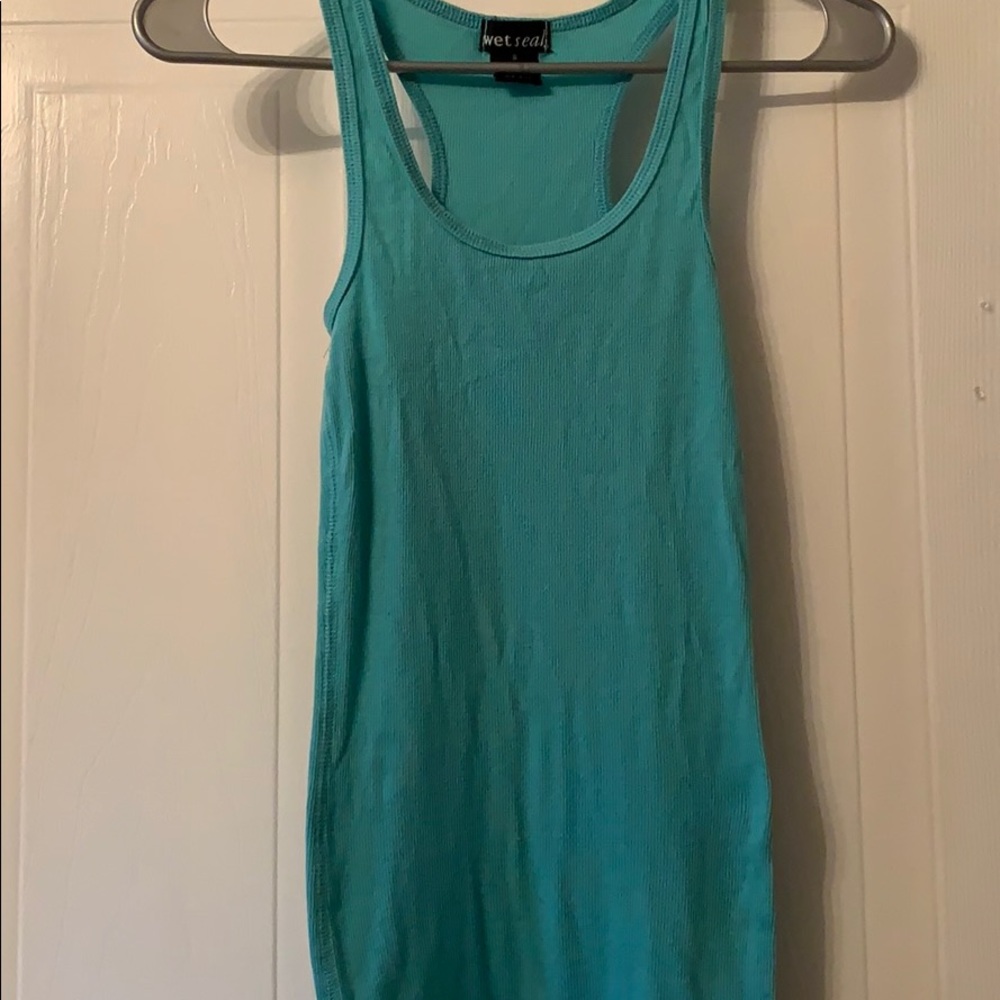 Wet seal tank top
